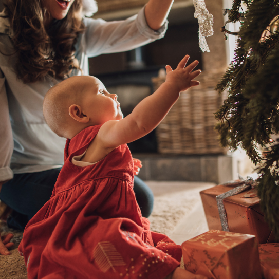 baba első karácsonya