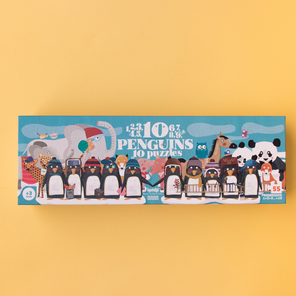 londji 10 kicsi pingvin doboz Pippadu