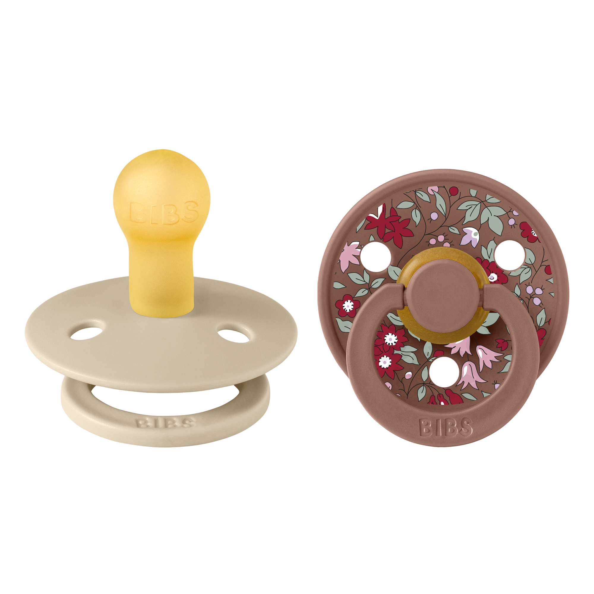 BIBS x LIBERTY Colour Kamilla - mackó - cseresznyecumi - Pippadu