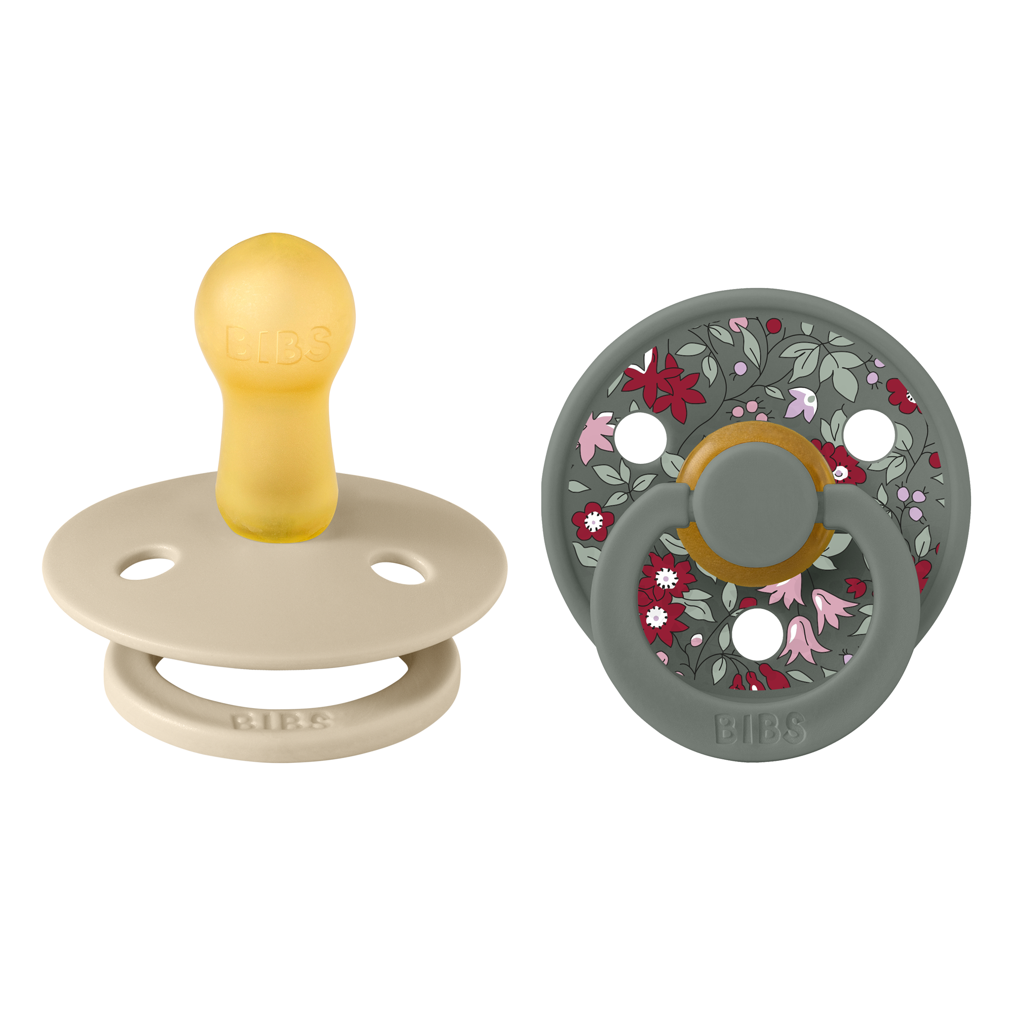 BIBS X LIBERTY Colour cumi Kamilla mintával cseresznye cumi 6 hónapos kortól - pippadu