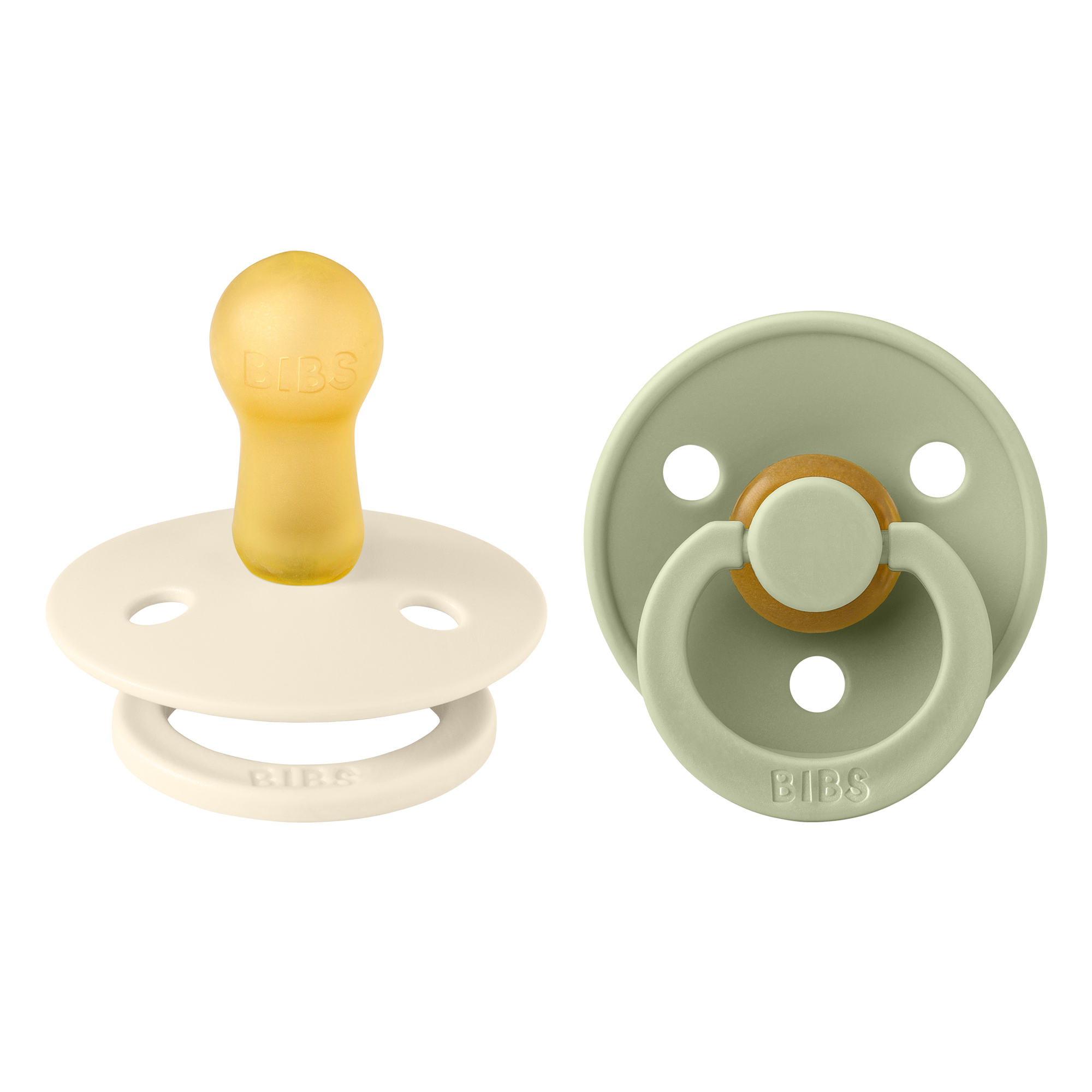 BIBS cseresznye cumi natúr kaucsuk cumifejjel 6 hónapos kortól is - pippadu