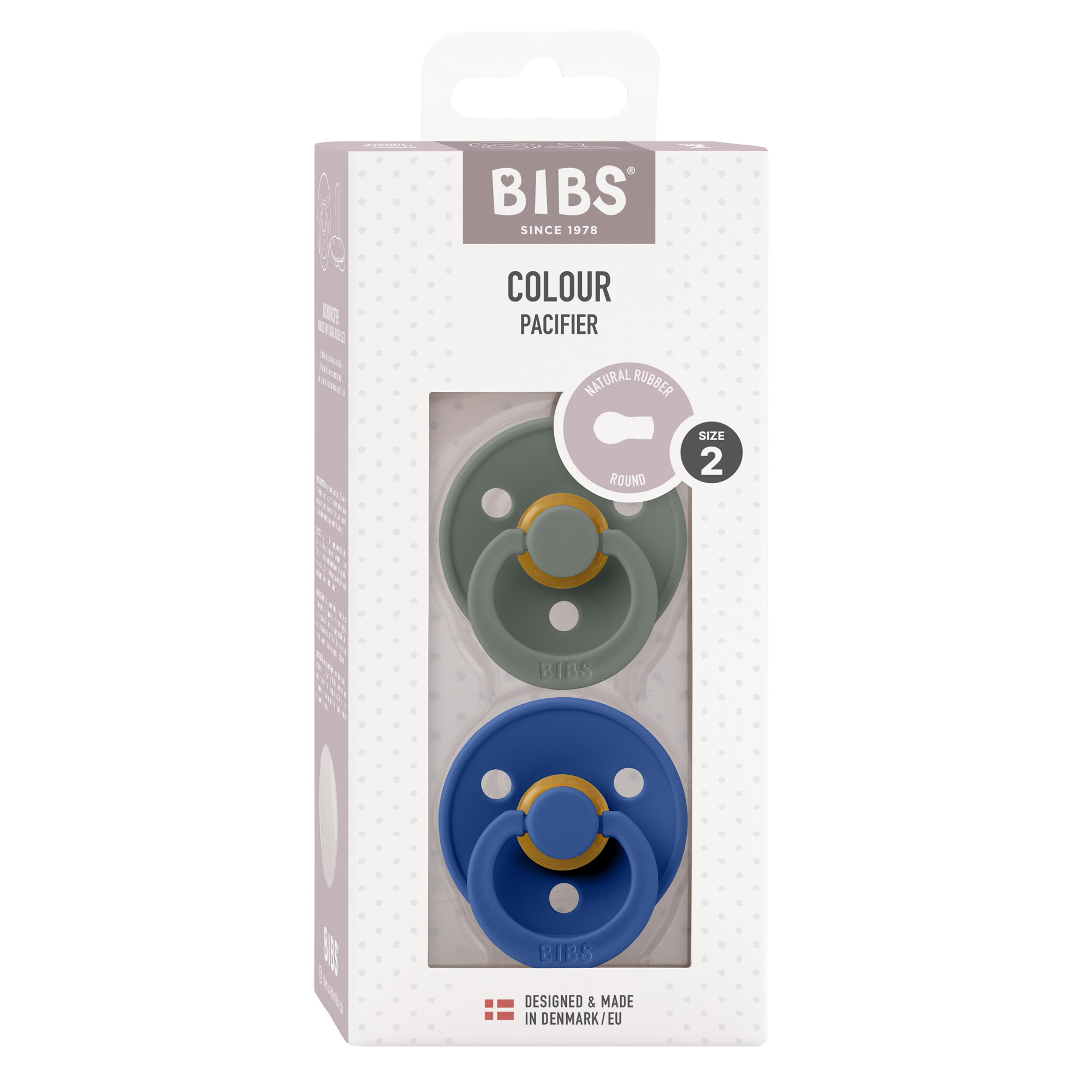 BIBS natúr kaucsuk cumi újszülött kortól bestseller színekben - pippadu