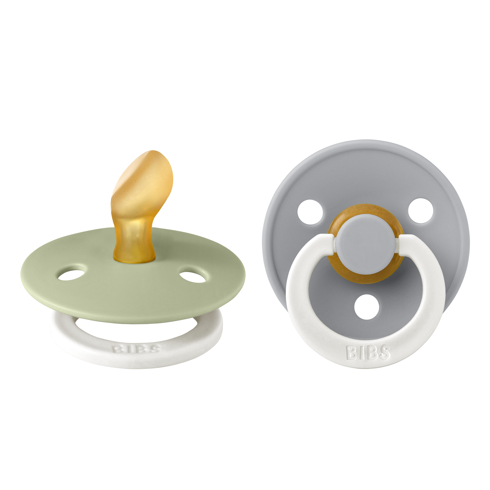 BIBS Colour anatómiai cumifejjel esti zsála és esti delfin színben - újszülött kortól - Pippadu