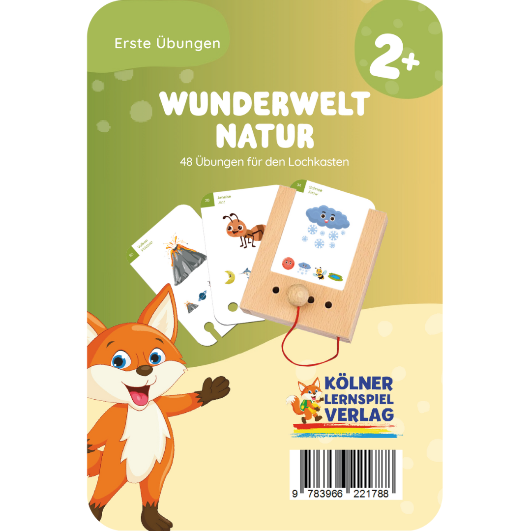 Puncho kártyacsomag Természet - 2 éves kortól