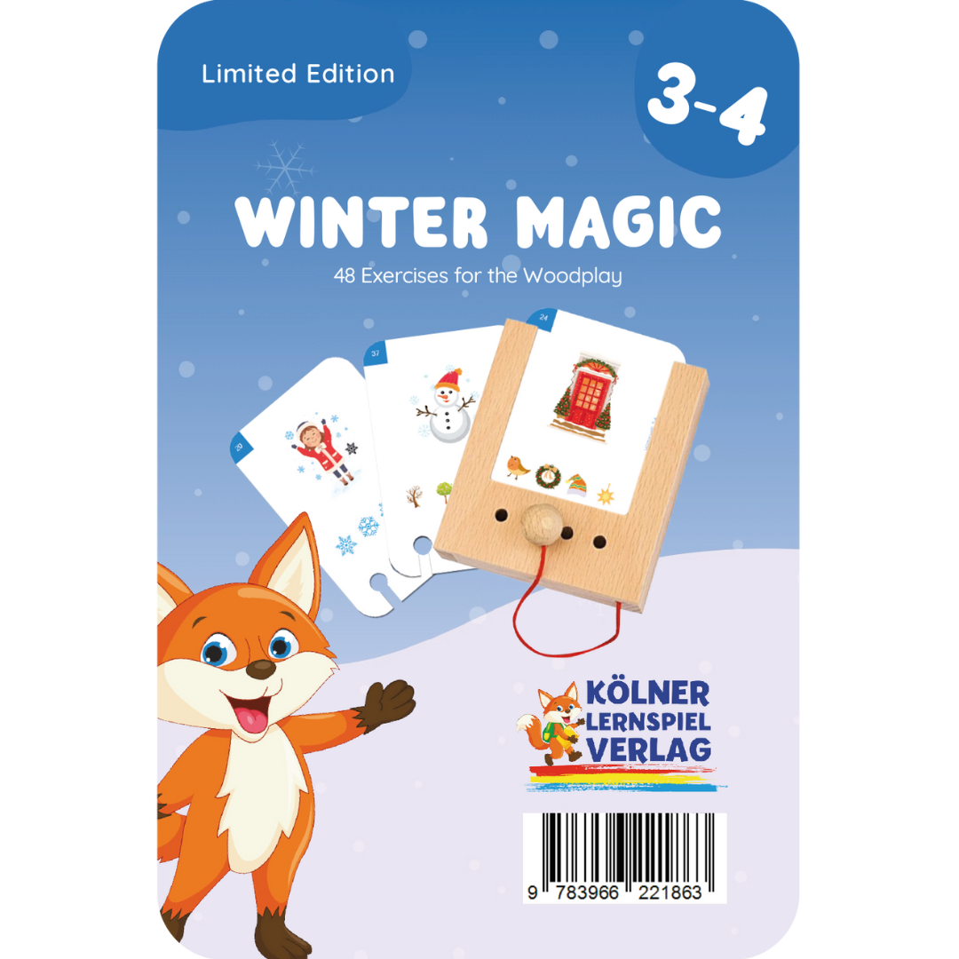 Puncho kártyacsomag Téli varázs - 3-4 éves kortól