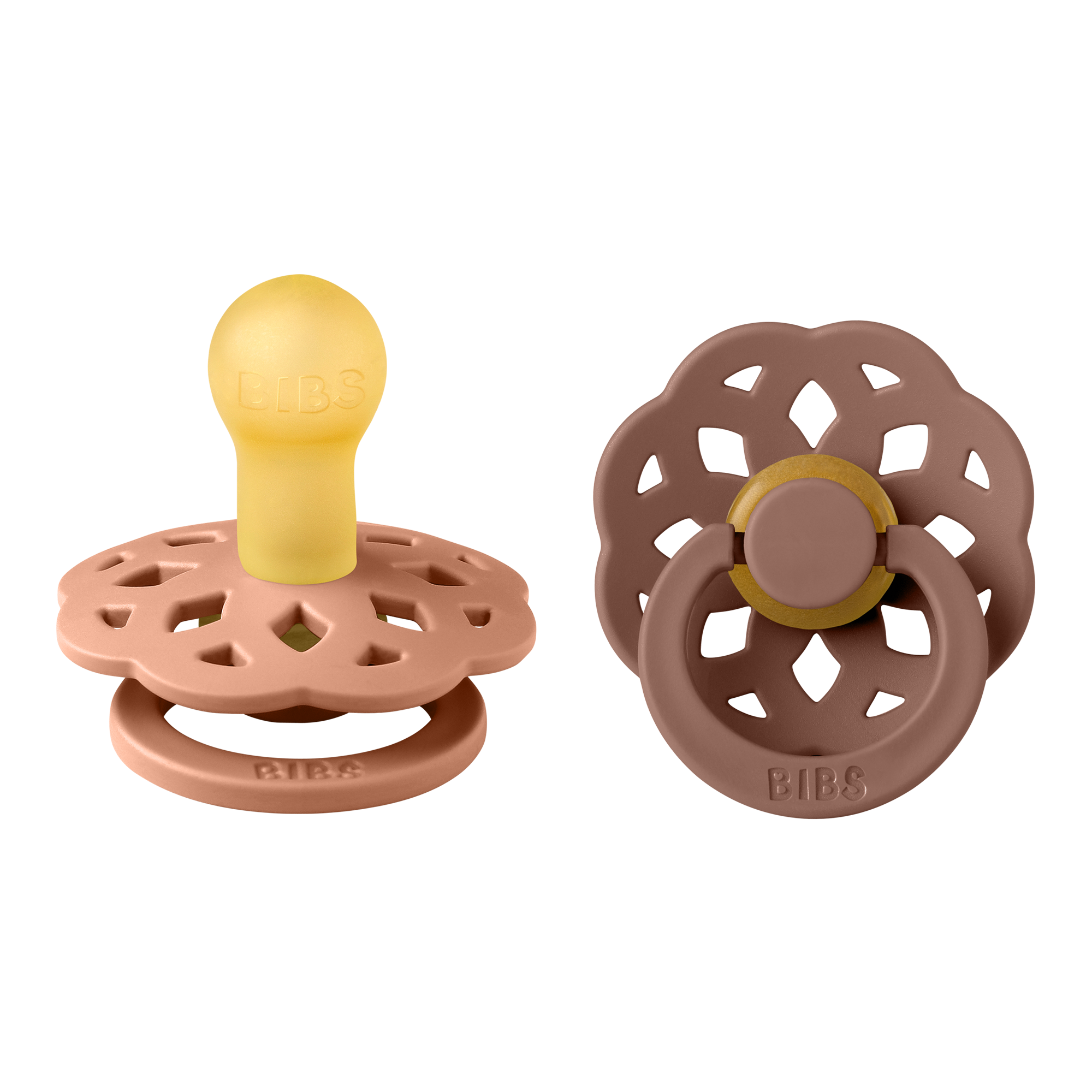 BIBS Boheme cumik újszülött kortól natúr kaucsuk cumifejjel - pippadu
