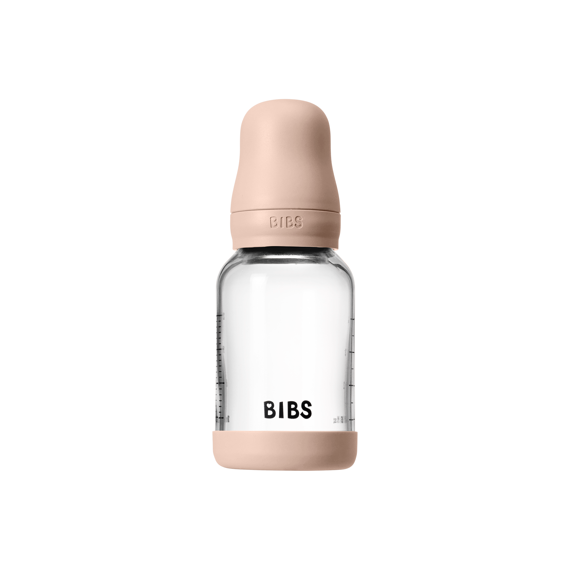 BIBS üveg cumisüvegszett (púderrózsaszín) 120 ml