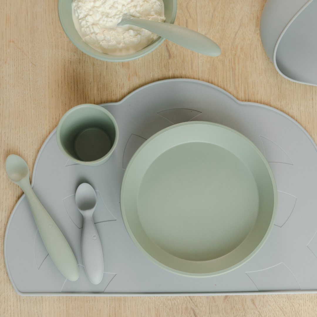 BIBS Boheme szilikon tányéralátét - delfin