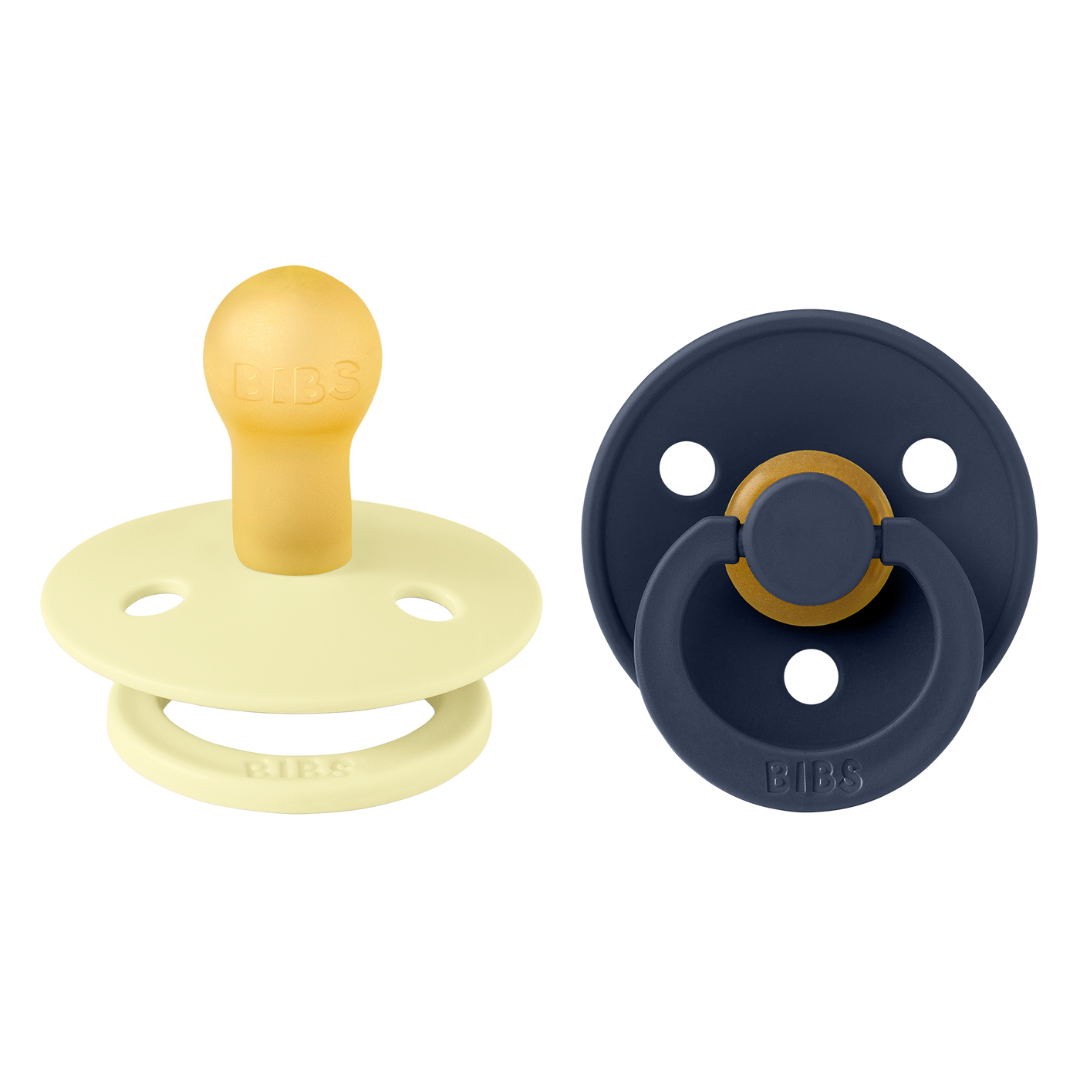 BIBS Colour - luna/tintakék (2 db)