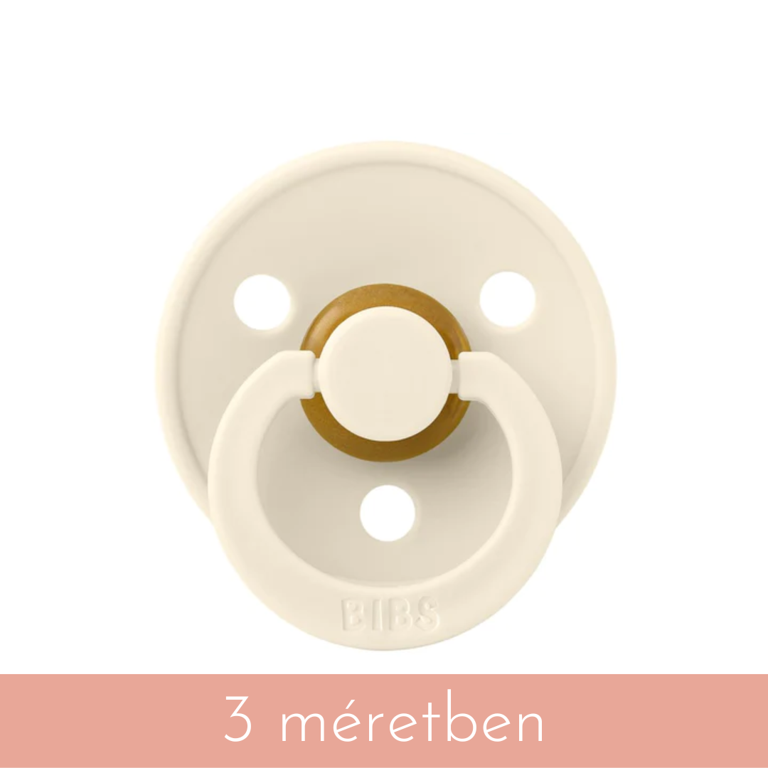 BIBS Colour cumi - krémfehér - cumipalást - Pippadu