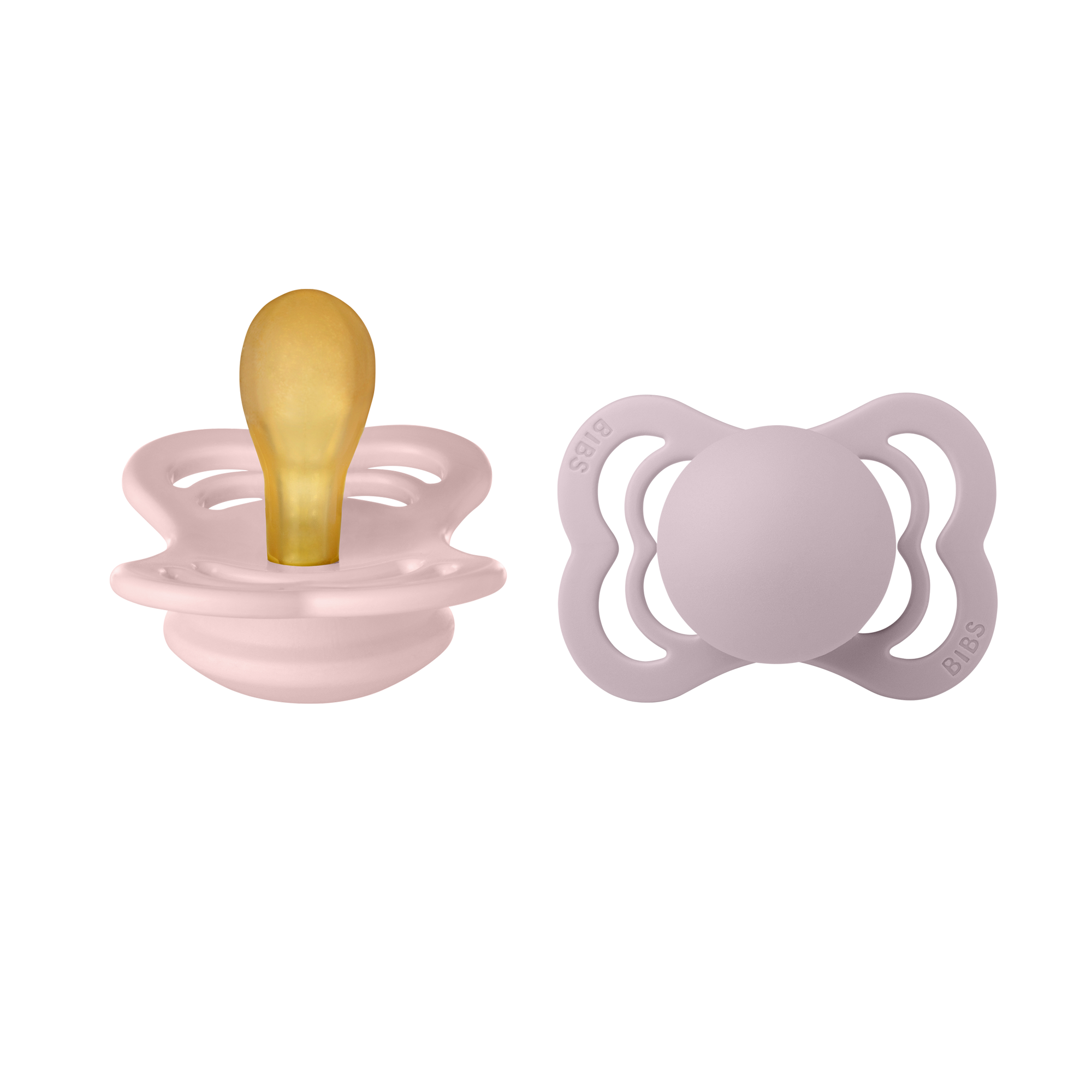 BIBS Supreme cumi - cseresznyevirág/ hamvas lila (2 db)