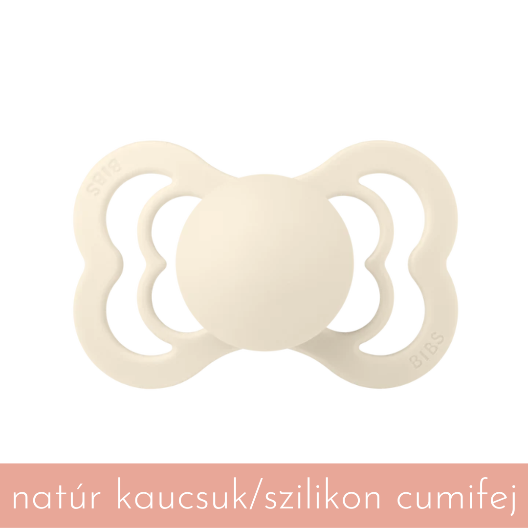 BIBS Supreme cumi - krémfehér