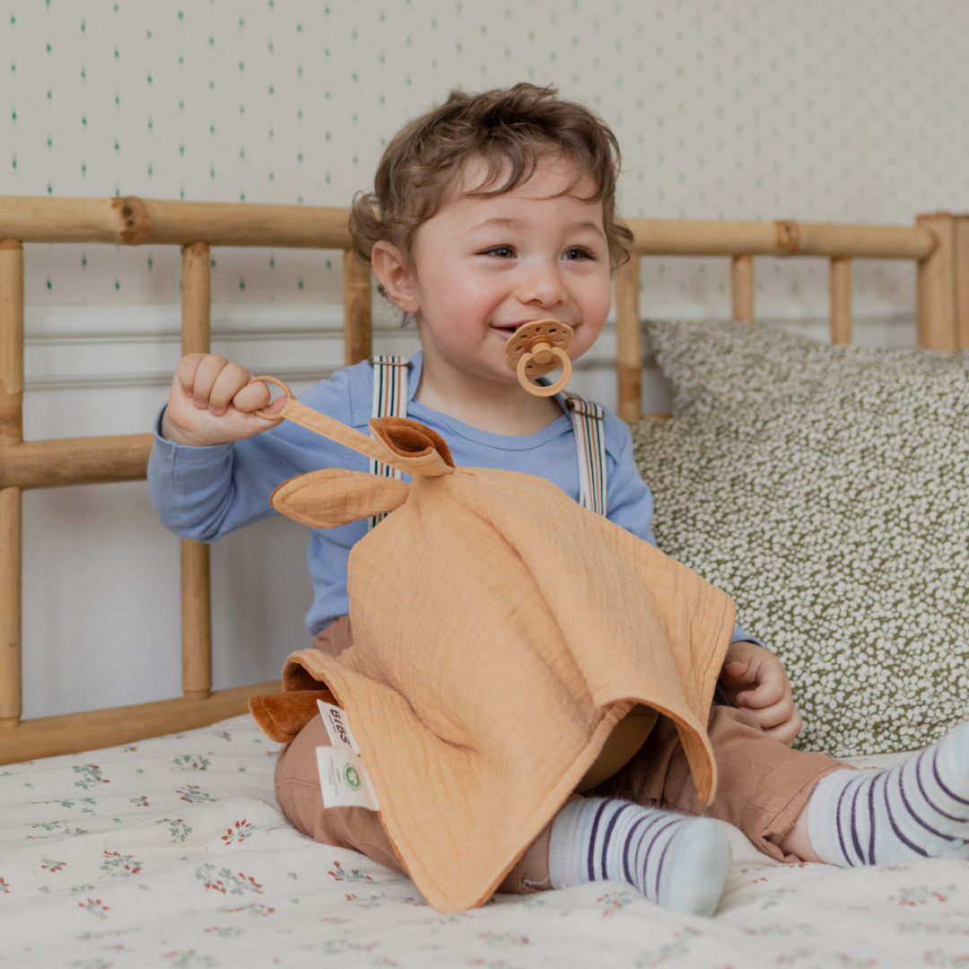 BIBS Kenguru alvókendő - krémsárga