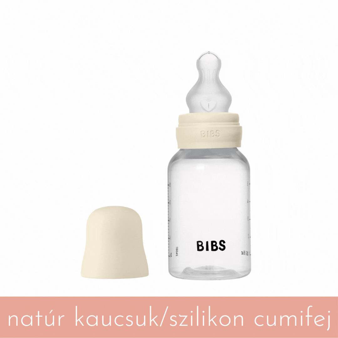 BIBS cumisüvegszett (Krémfehér) 150 ml