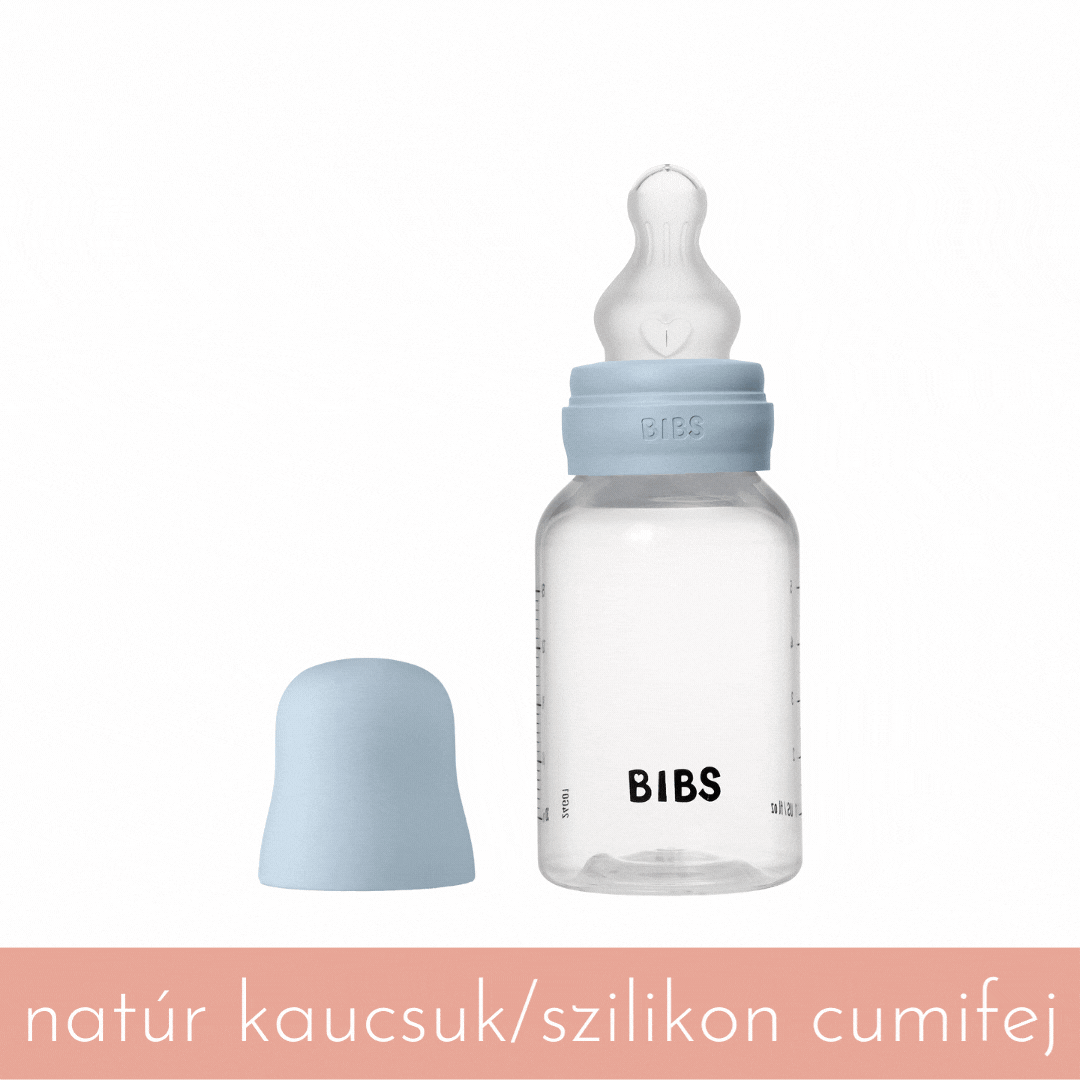 BIBS cumisüvegszett (Pasztellkék) 150 ml