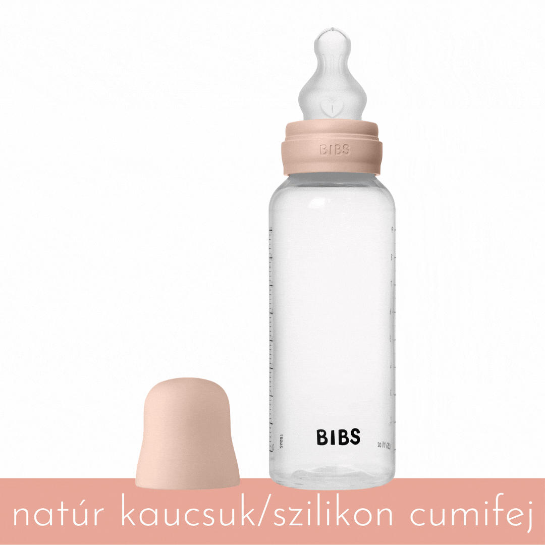 BIBS cumisüvegszett (Púderrózsaszín) 270 ml