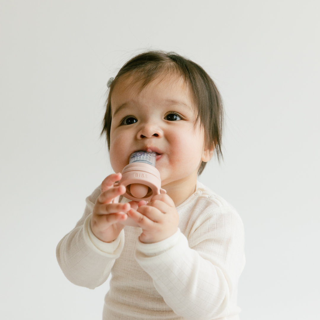 BIBS etetőcumi - púderrózsaszín