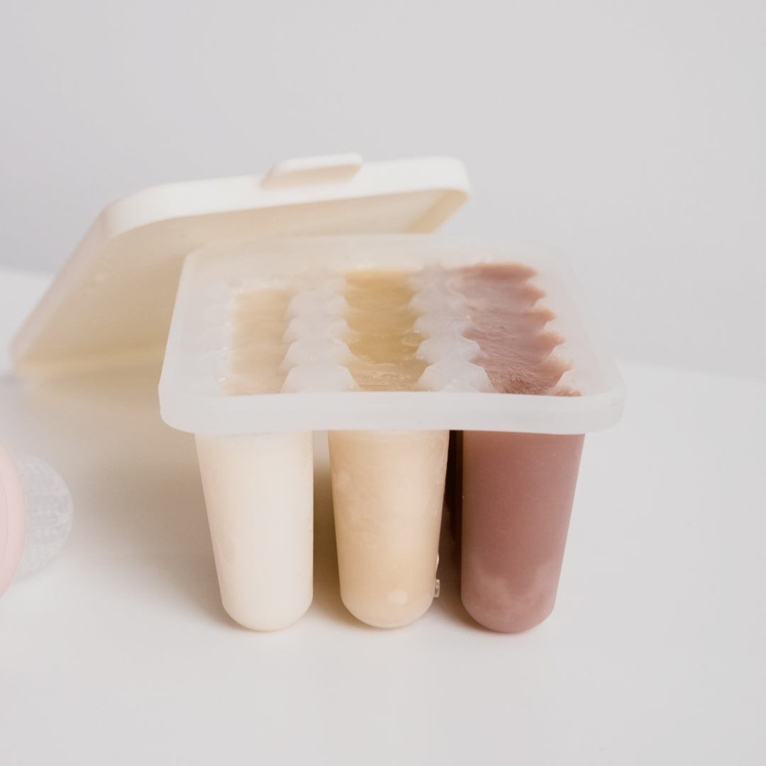 BIBS bébiétel tároló (fagyasztható) - krémfehér