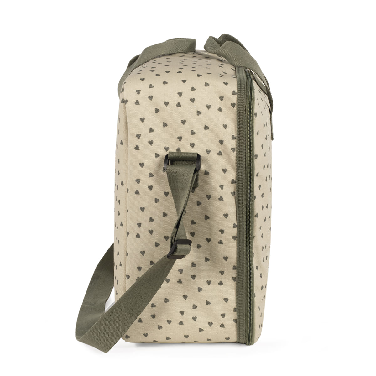 Walking Mum bőrönd - Csupaszív (Oliva)