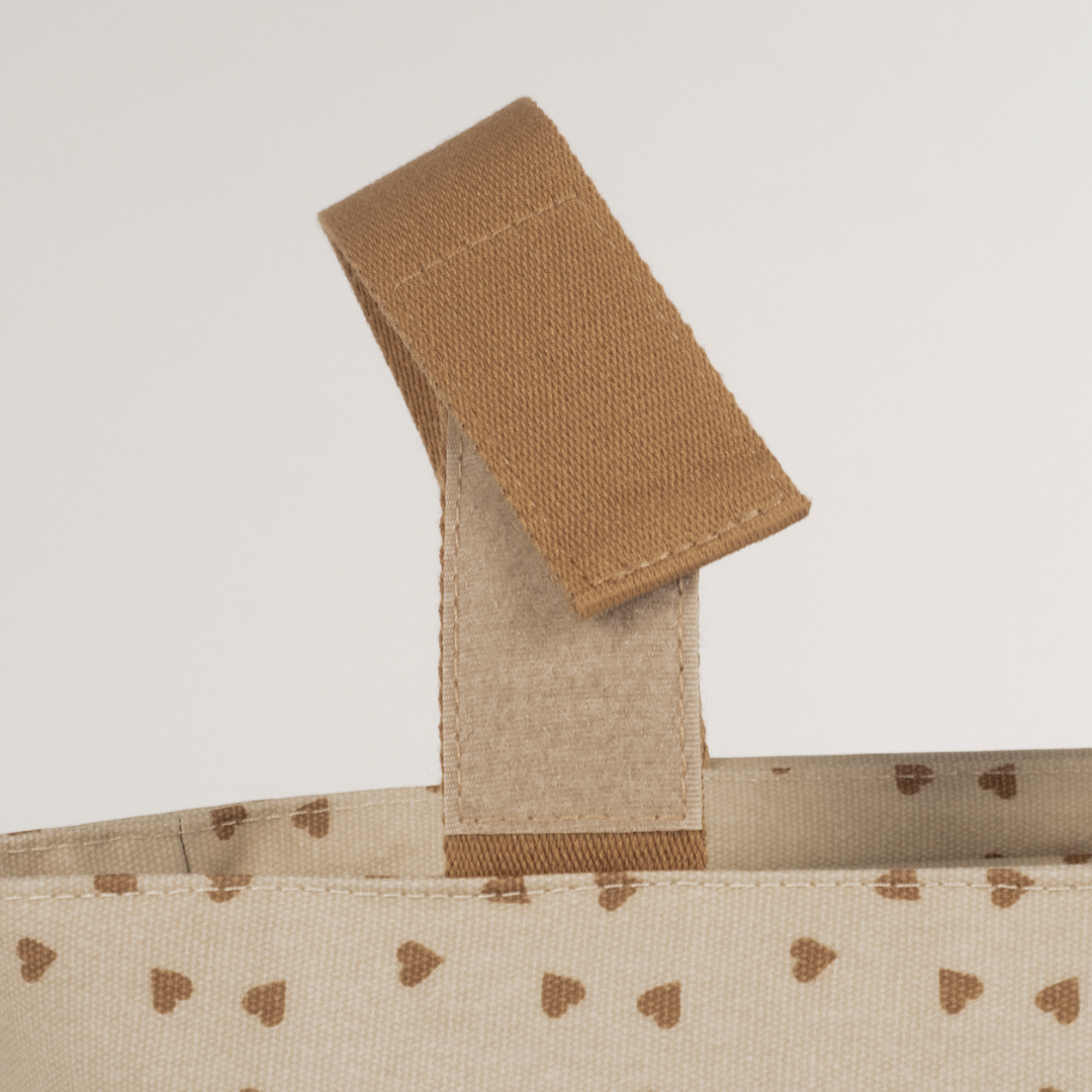 Babakocsi táska - Csupaszív (Fahéj)