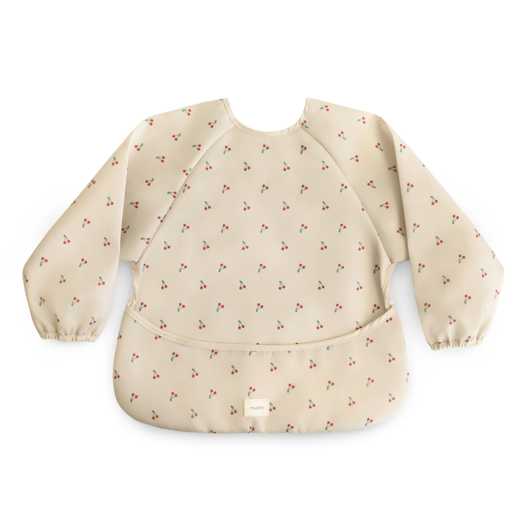 Belebújós előke - cseresznye