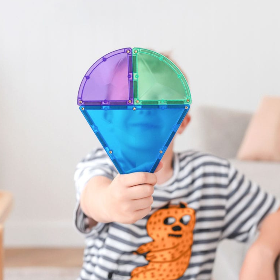 Connetix mágneses építőjáték (szivárvány) - Shape Expansion Pack (36 db)