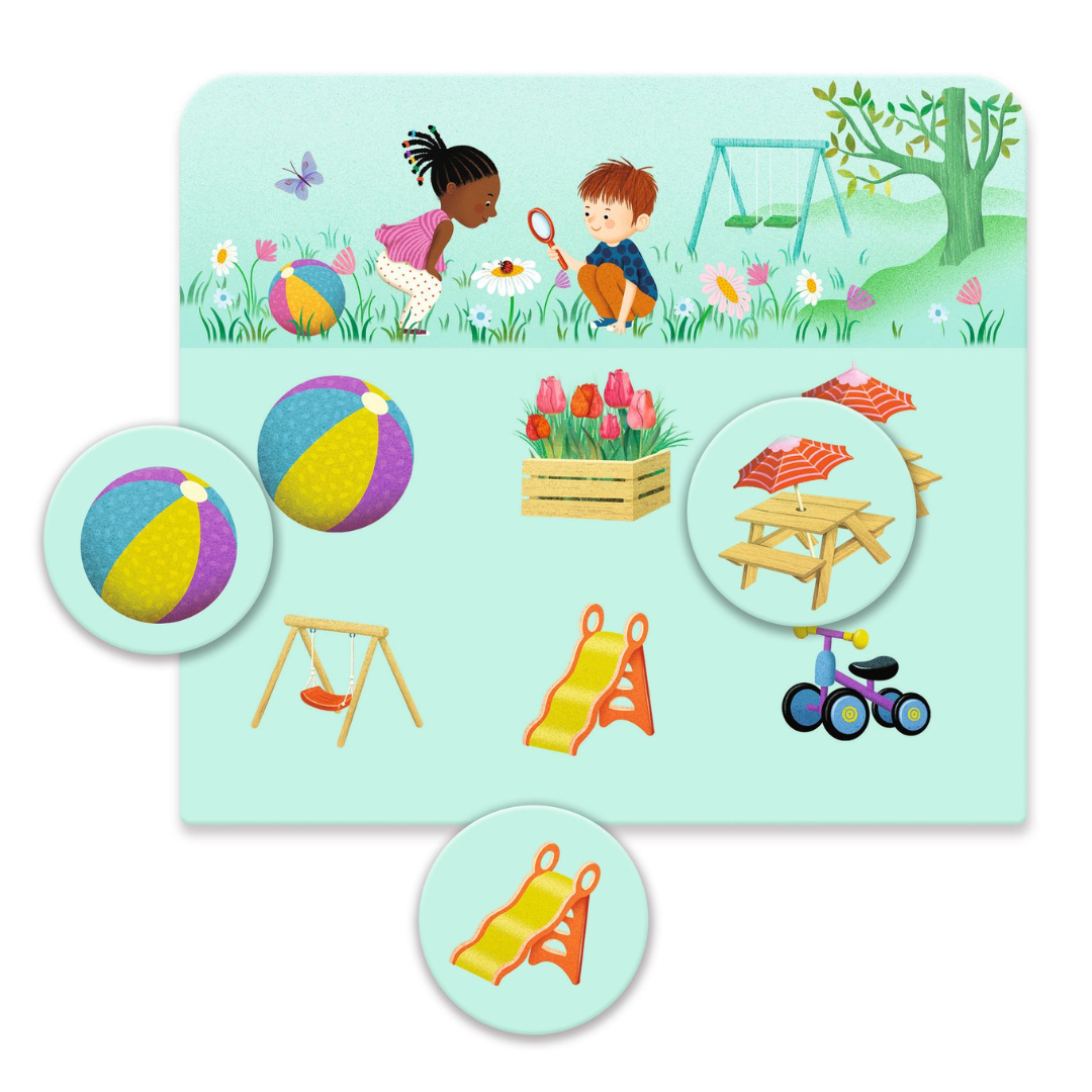 Djeco társasjáték - Házban és ház körül