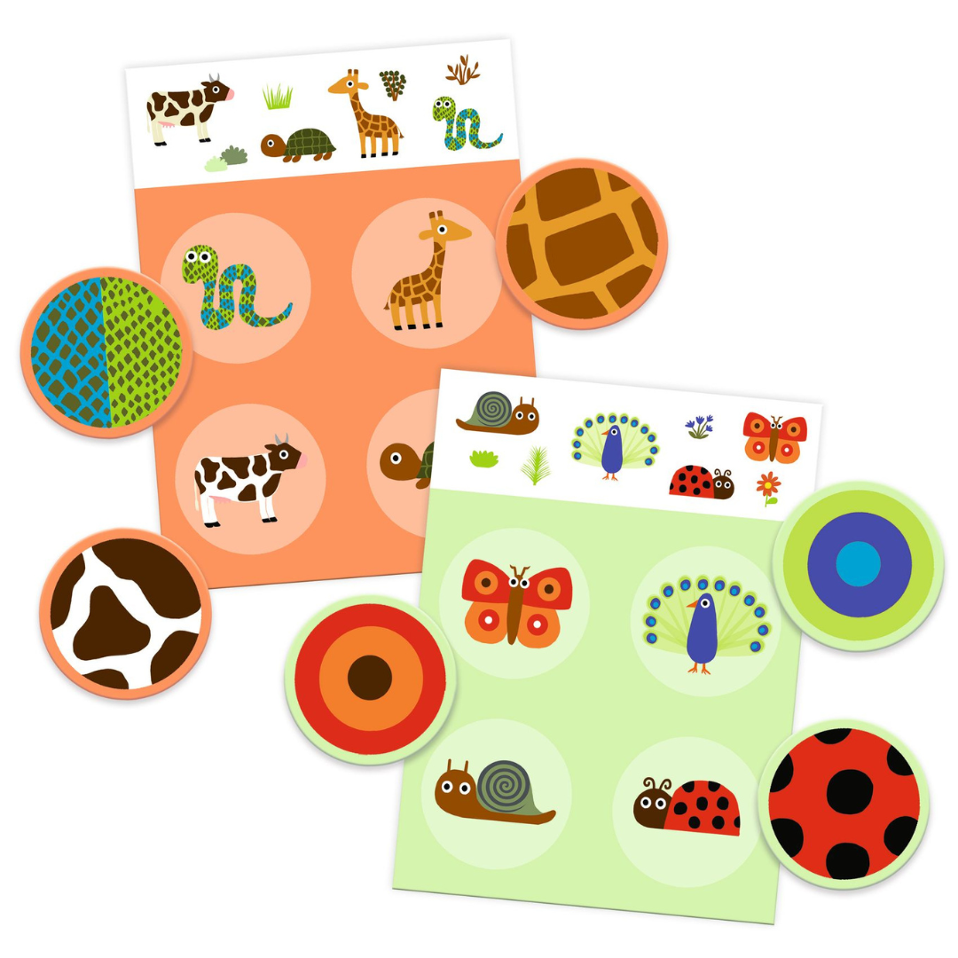 Djeco társasjáték - Tollas és szőrös