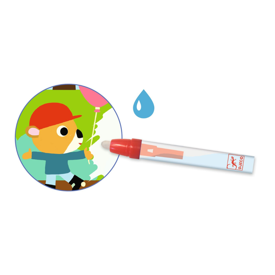 Djeco vízzel színező készlet gyerekeknek