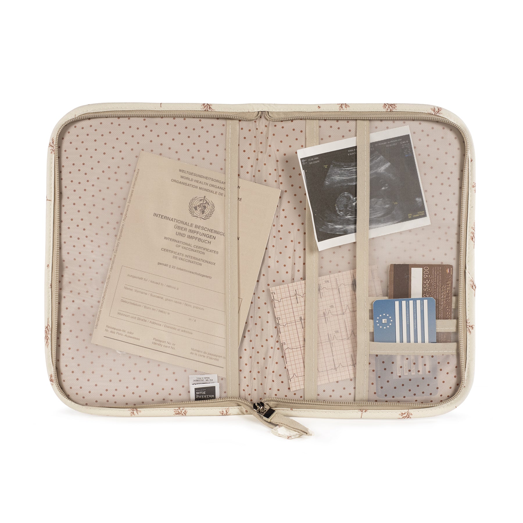 Egészségügyi kiskönyv borító - Mimóza (Rózsaszín)