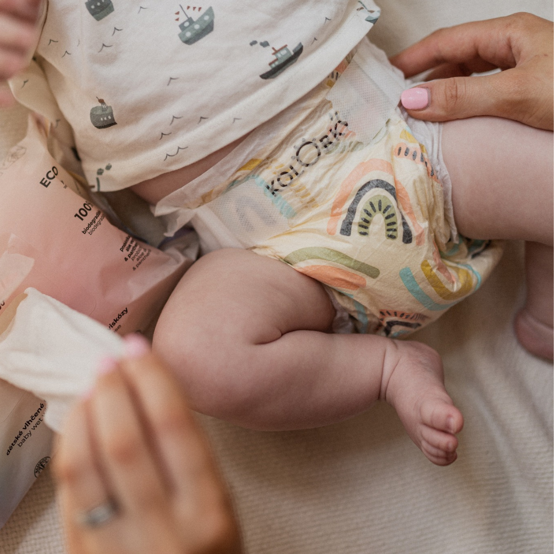 Kolorky Day öko pelenka - Eső and Szivárvány - Próbacsomag