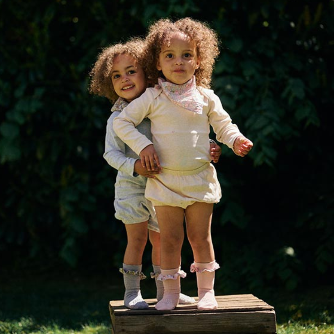 GoBabyGo Hazel hosszú ujjú body - zab