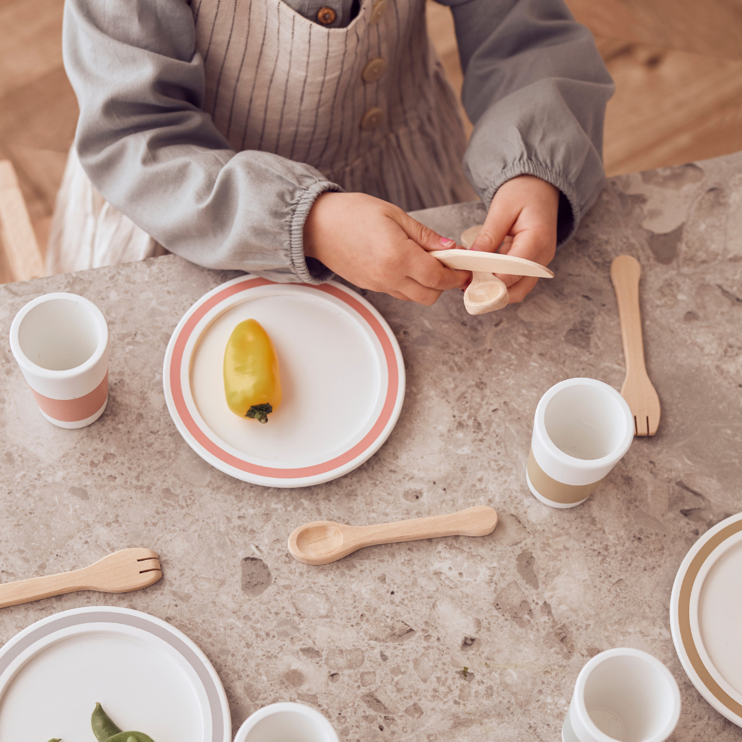 Kid's Concept - Kid's Hub - Játék étkészlet szett