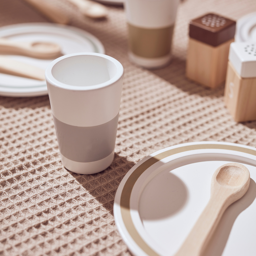 Kid's Concept - Kid's Hub - Játék étkészlet szett gyerekeknek