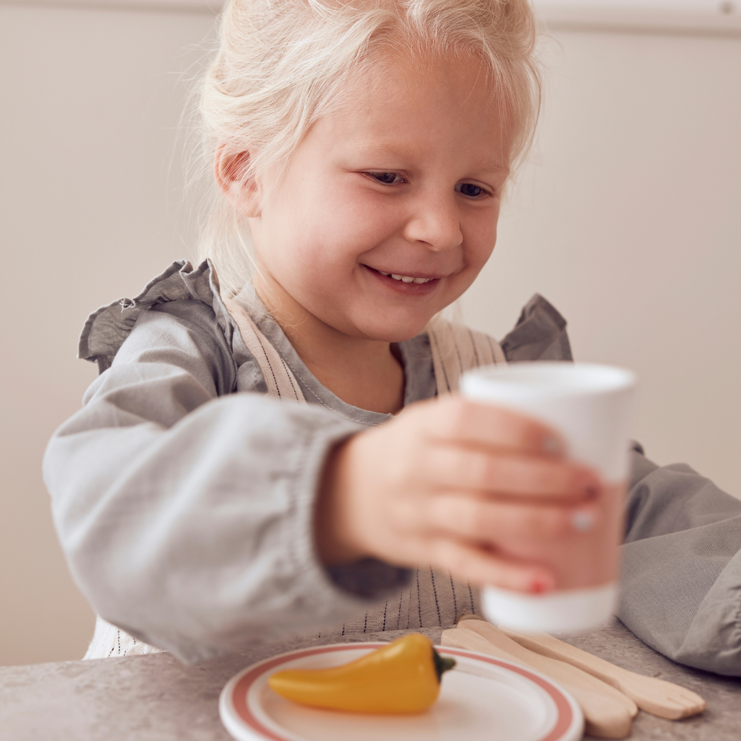 Kid's Concept - Kid's Hub - Játék étkészlet szett gyerekeknek