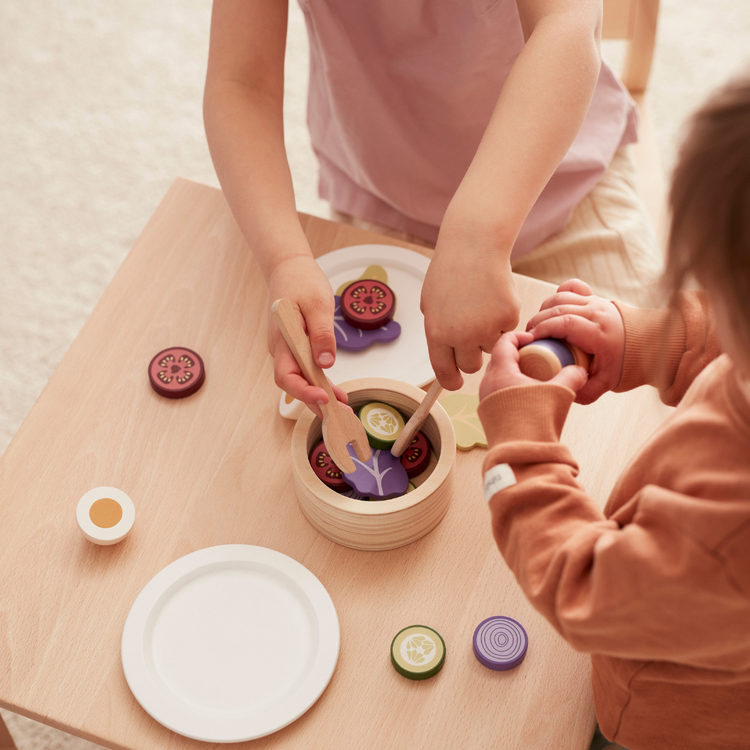 Kid's Concept - Kid's Hub - Saláta játékszett gyerekeknek