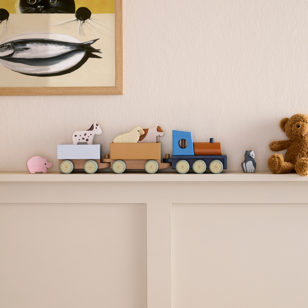 Fa vonat tanyasi állatokkal gyerekeknek