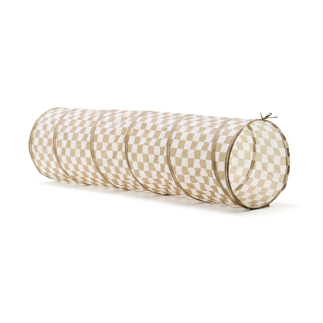 Kid's Concept mászóalagút (khaki kockás)