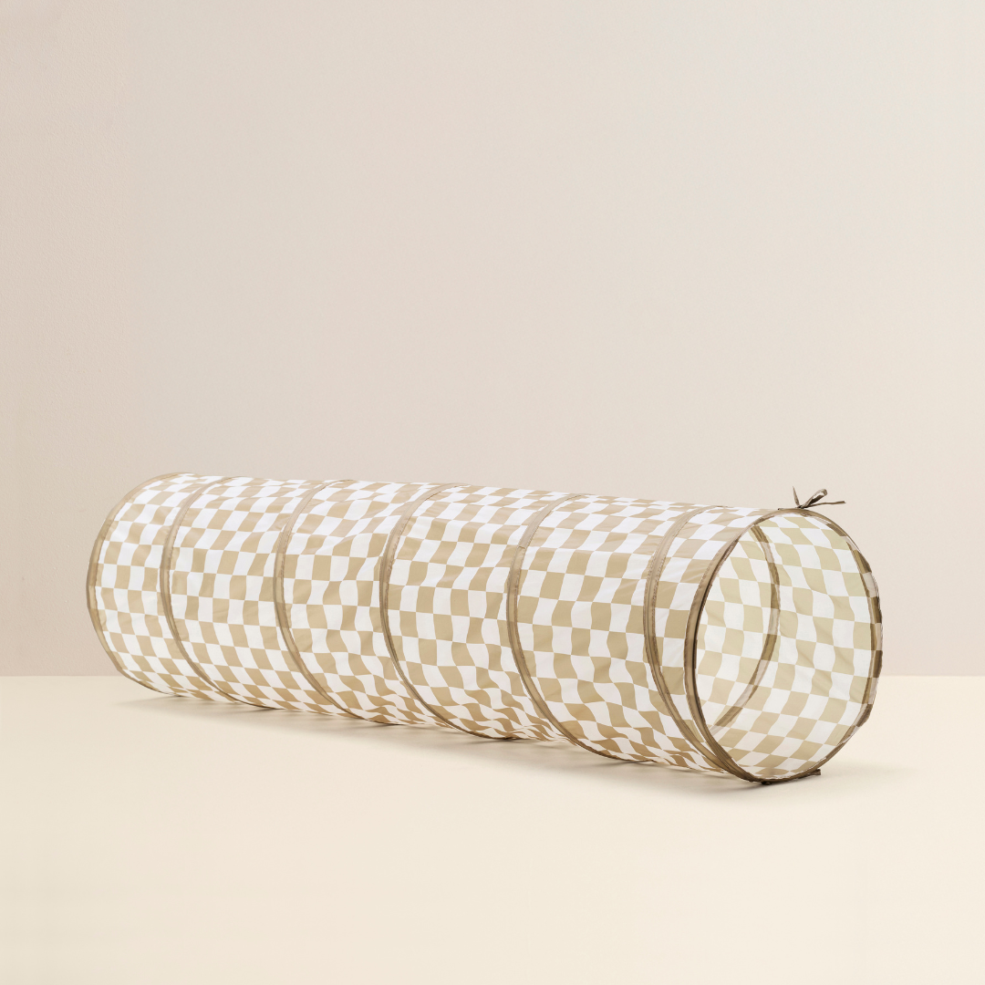 Kid's Concept mászóalagút (khaki kockás)