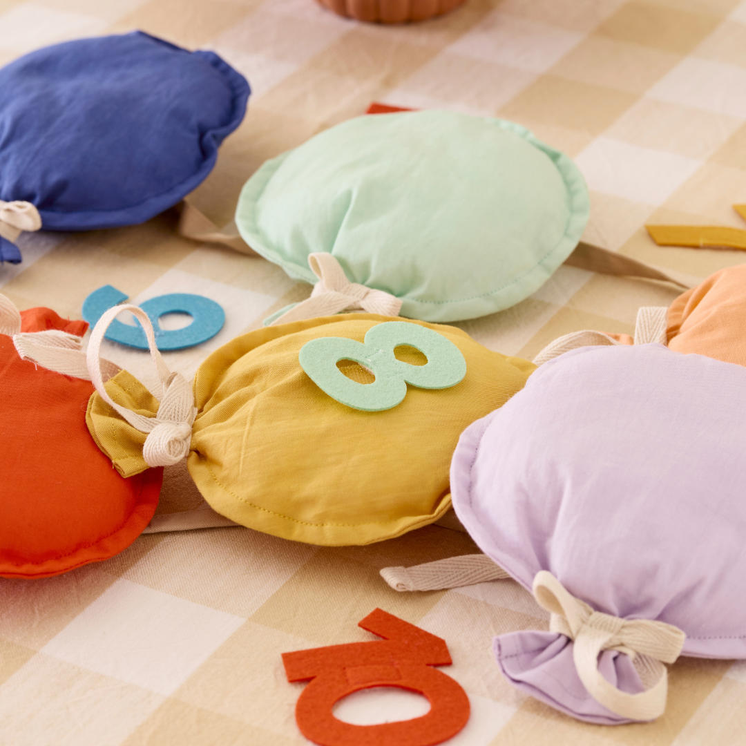 Kid's Concept szülinapi lufis füzér gyerekeknek