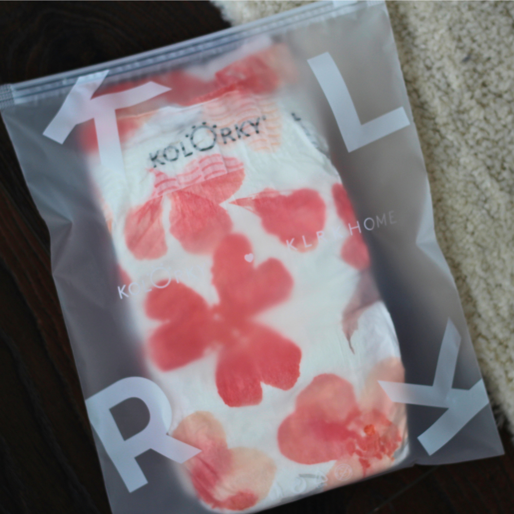 Kolorky Day öko pelenka - Virágok - Próbacsomag