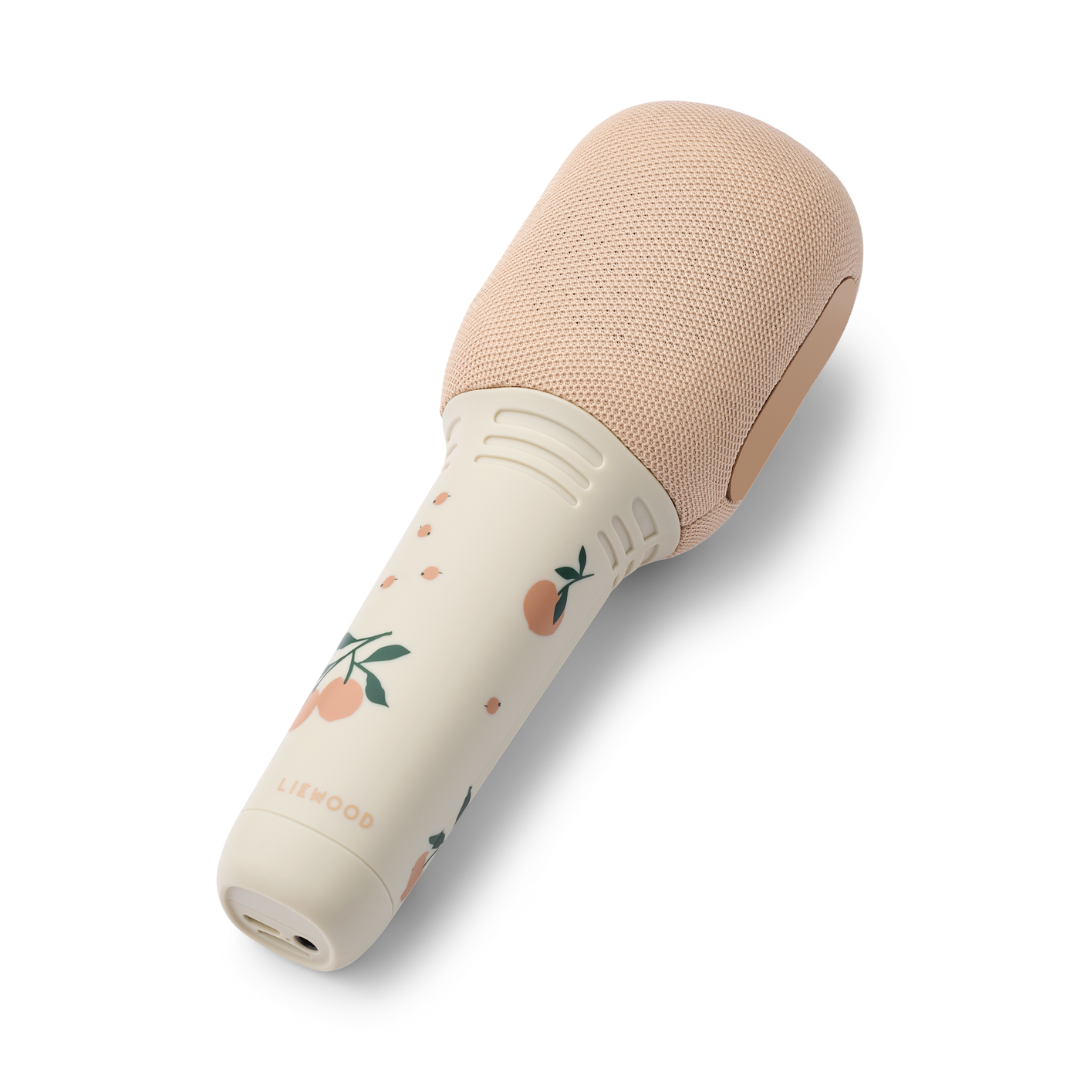 Liewood Beinta vezeték nélküli karaoke mikrofon kicsi barack minta