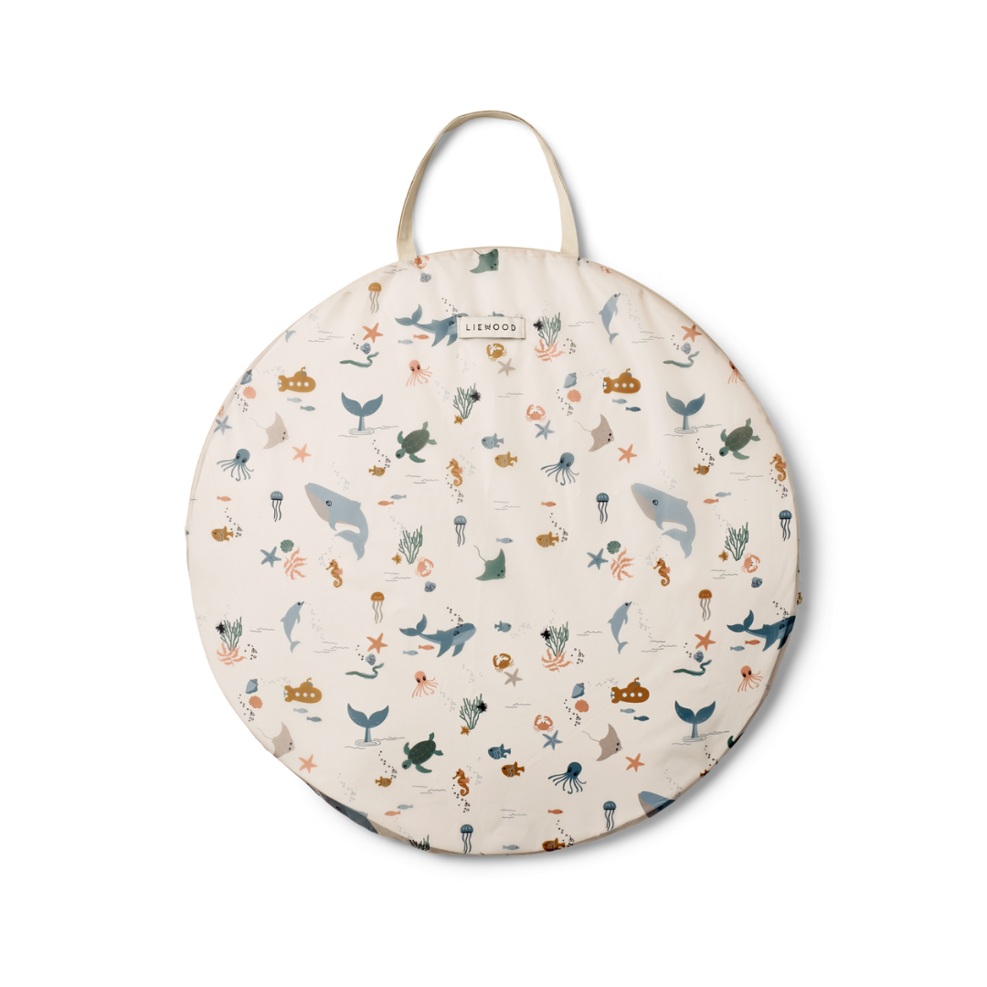 Liewood Cassie strandsátor gyerekeknek - tengeri állatkák