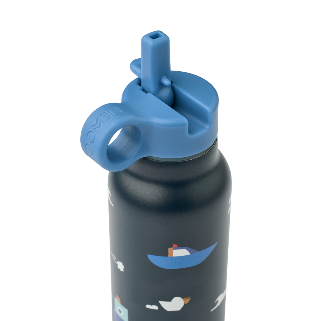 Liewood Falk kicsi gyerek kulacs (350 ml) - vitorlás