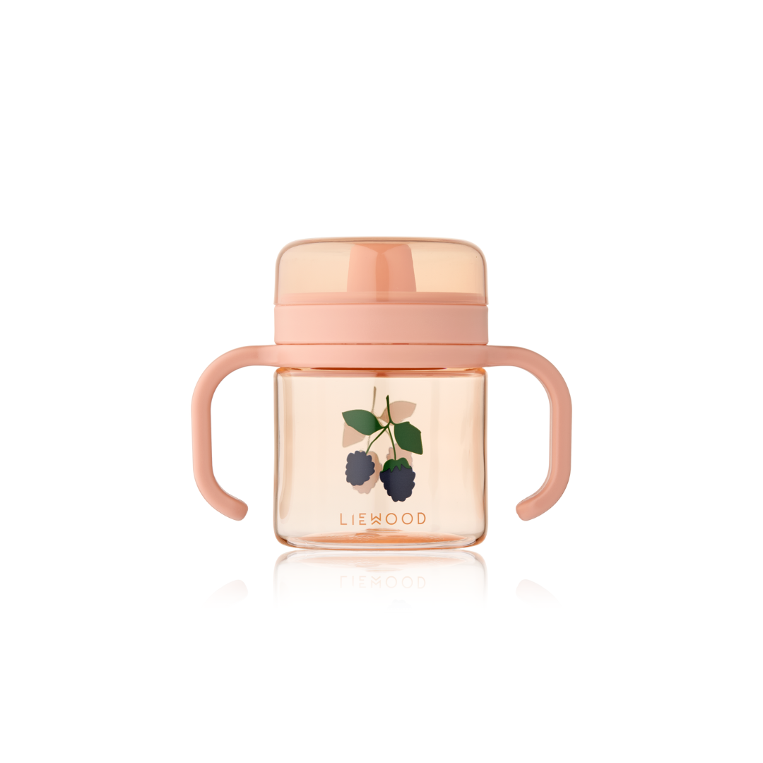 Liewood Kylo tritán cseppmentes tanulópohár - bogyó