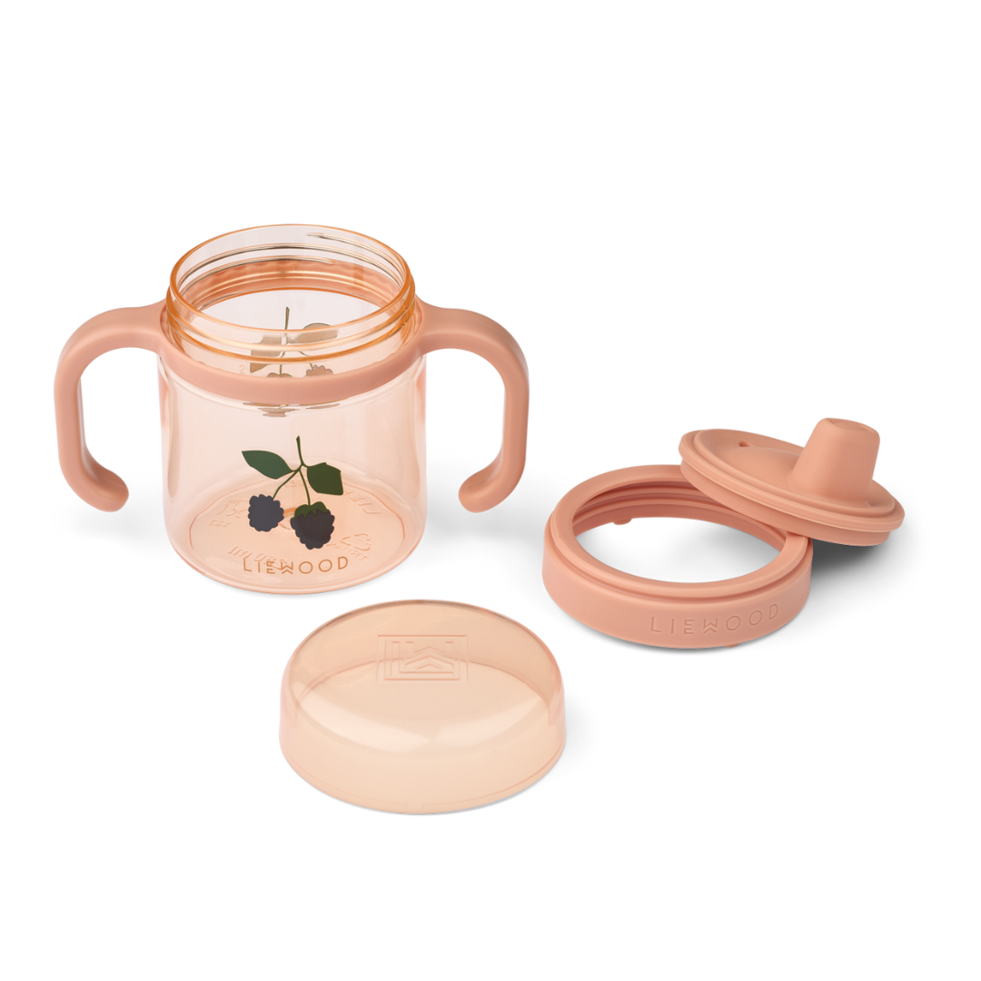 Liewood Kylo tritán cseppmentes tanulópohár - bogyó