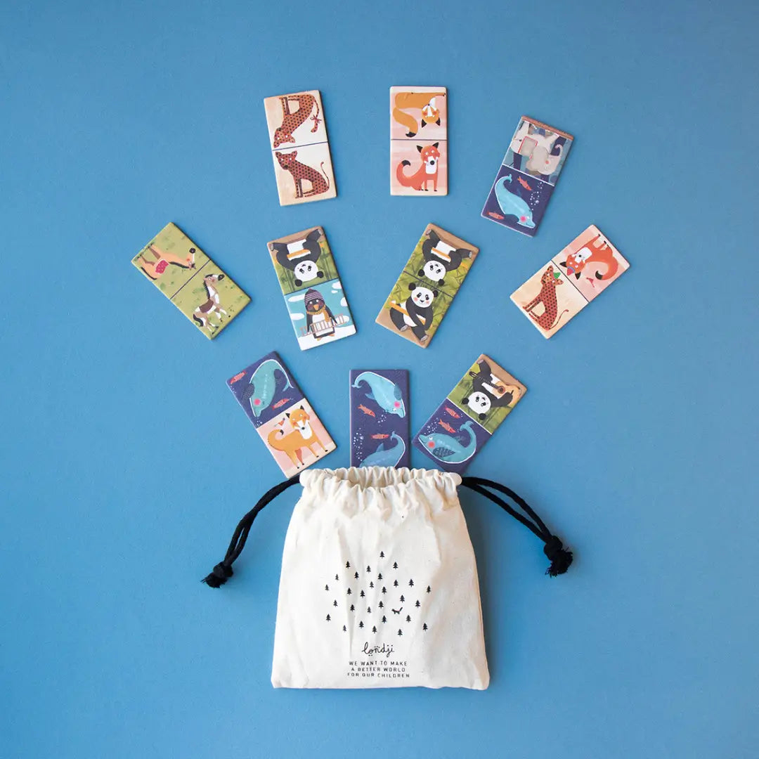 Londji dominó - hagyományos játék egyedi grafikával