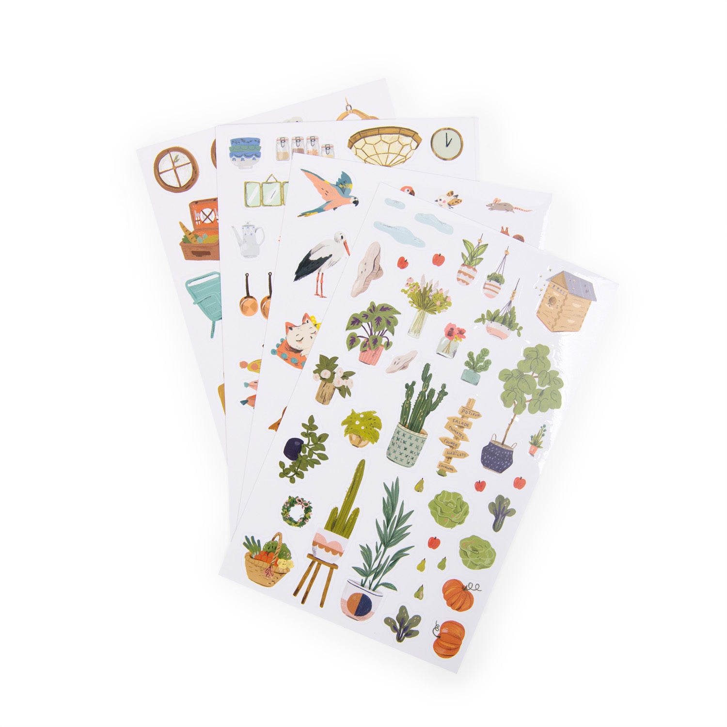 Moulin Roty matricázó és színező album - Párizsiak