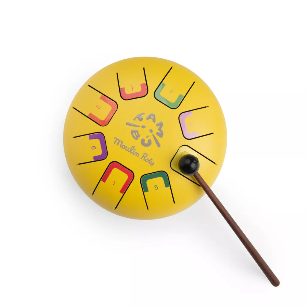 Moulin Roty kicsi handpan játékhangszer - Vidámság