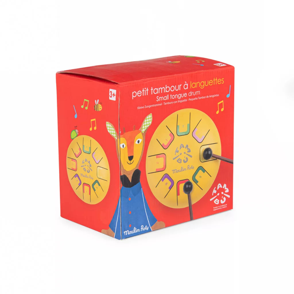 Moulin Roty kicsi handpan játékhangszer - Vidámság